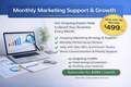 Monthly Marketing Support & Growth